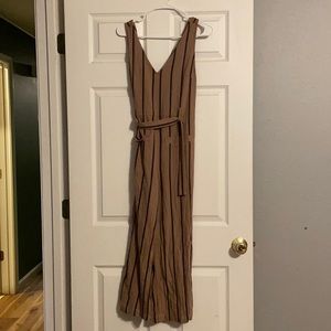 Jumpsuit (tan & black)